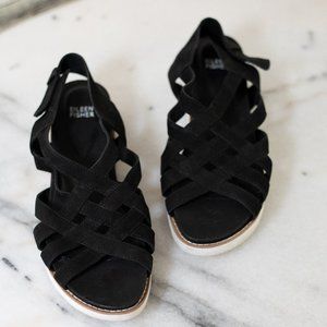 Eileen Fisher Sport Sandal Black Size 9